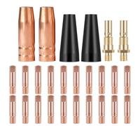 26pcs MIG Welding Nozzle Kit with 0.8mm Contact Tips and Gas Diffusers