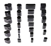 26pcs Multi Shape Leather Hole Punch Cutter Tool Set, Leather Puncher for DIY Craft, Alloy Steel Hollow Punch with 26 Shapes Including Round Square Rectangle for Belts