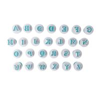 26Pcs Plastic Uppercase,Lowcase Letters&10Pcs Numbers Shape Cake Fondant Molds Set (3Sets/Lot)
