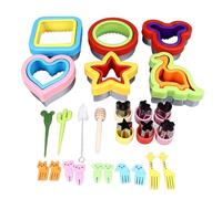 26PCS Sandwich Cutter and Sealer Set, Stainless Steel Bread Cookie Vegetable Fruit Shapes - Tight Sealing, Durable Construction, Fun DIY Baking for Kids and Families