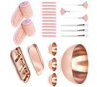 26Pcs Skincare Tools Face Bowl Applicator Brush Set for Preparing and Applying Beauty Care Professional Applicator Set