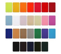 26Pieces Iron-on Jeans Patches 26 Color Iron on for Jackets Clothes Repair Decorating Multi Color Patches