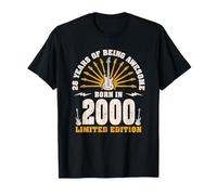 26th Birthday 26 Year-Old Guitarist Guitar Lovers Born 2000 T-Shirt