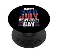 26th Of July Flag Liberia Independence Day Liberian American PopSockets Adhesive PopGrip