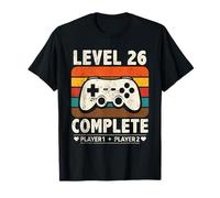 26th Wedding Anniversary Level 26 Complete Retro Gamer T-Shirt
