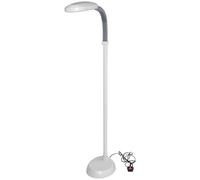 26W Floor Standing Reading Lamp - Flexible Gooseneck Design Hobbyist Visual Aid