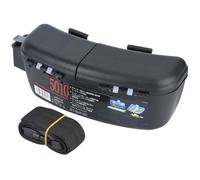 26x11x9cm/10.2x4.3x3.5in Fishing Tackle Box, Tackle Organizer Box Fish Waist Bag Portable Multi-Functional Fish Hook Lures Organizer Fishing Belt Bag with Waist Strap for Lures Baits Hook