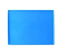 26x31 cm Non-Stick Silicone Baking Mat Pad Swiss Roll Baking Sheet for Cake Blue