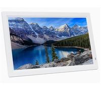 27/32 Inch Digital Photo Frame 1920x1080 FHD IPS Screen Wall Mountable Electronic Photo Album Advertising Player(White,32inches)