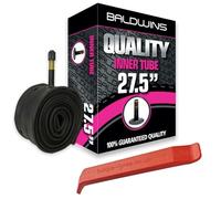 27.5" Baldwins Cycle/Bike Inner Tube 27.5" x 2.20 to 2.40 (Fits any 2.20, 2.25, 2.30, 2.35, 2.40 Tyre) Schrader/Car Type Valve & BALDY'S TYRE LEVER