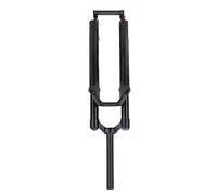 27.5 Inch Mountain Bike Front Fork Double Air Chamber Bicycle Shock Absorber Lockout 120 Stroke Mountain Biking Aluminum Alloy