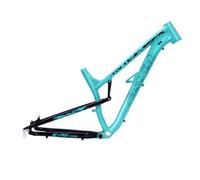 27.5" Mountain Bike Frame, Quick Release 9x135mm, Aluminum Alloy, 44-55mm Head Tube, Soft Tail Design, 2.4" Tire Compatibility, Lightweight & Durable for Off-Road Adventures
