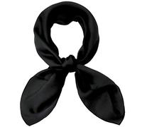 27.5'' Silk Feeling Scarf Medium Square Satin Head Neck Scarf for Women Hair Sleeping at Night