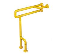 27.5x23.6 Inch Shower Grab Bar - Grip Safety Rail, 500lbs Disability Handrail for Elderly/Bathroom, 15-Min Install Non-Slip Handicap Toilet Support