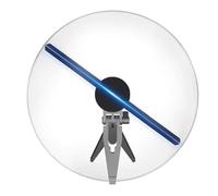 27-65cm 3D Holographic Projection Wifi Led Logo Light Player Remote Control Fan Advertising Lights(Y27)