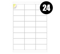 27 Address Labels Per A4 Sheet, 25 Sheets 675 Addresss Label, Self Adhesive Mailing Printer Shipping Label for Inkjet and Laser Printers, Printable Sticky Sheet Sticker [JAM Free]