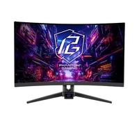 27" ASRock Phantom Gaming PG27FRS1A FHD 280Hz FreeSync Curved Gaming Monitor, 19