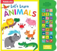 27-Button Sound Book Let's Learn Animals