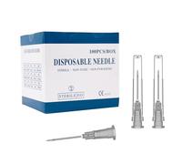 27 Gauge 1/2 inch Needle, 100PCS Luer Lock Needles Industrial Dispensing Accessories, Individual Package(27G 1/2inch Needle)
