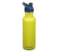 (27, green apple) Klean Kanteen Classic 27oz/800ml Steel drinks bottle - New Klean Coat finish