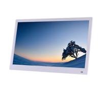 27 In 32 In Multifunctional Digital Photo Frame, With Human Body Sensing, Can Be Wall-Mounted, Supports Picture Video Calendar Display (White 32)