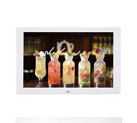 27-inch Digital Photo Frame, Wall-mounted Advertising Player, Android Network Version Digital Photo Frame Suitable for Various Scenarios (White)