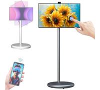 27-Inch Digital Signage Display, 1920x1080p Touch Screen, Android OS, 128GB Storage, Wireless Projection, Camera, 9000mAh Battery, Downloadable App, Network Connection