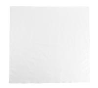 27 Inch Extra Large Cotton Solid colour Bandana, White