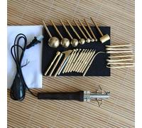 27 Ironing Heads Artificial Flower Machine, All Brass Trowel, Temperature Adjustable from 60 to 360°