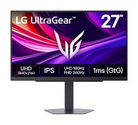 LG UltraGear G8 27G810A Gaming Monitor - 4K UHD IPS 27 Inch, 180Hz | 360Hz - Dual-Mode, 1ms GtG, G-SYNC Compatible & FreeSync Premium, DisplayHDR 400, HDMI 2.1, DP1.4(DSC), Black