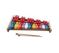 27 Note Glockenspiel Xylophone Professional Lightweight With Mallets Compact Hand Percussion Lightweight Beginners (Color : B)