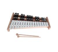 27 Note Glockenspiel Xylophone Professional Lightweight With Mallets Compact Hand Percussion Lightweight Beginners (Color : A)