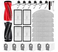 27 Pcs Accessories Kit Compatible with Roborock Saros 20 Sonic Robot Vacuum