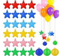 27 Pcs Helium Balloon Weight, Reusable balloon Weights Decorations, Colorful Balloon Pendants, Balloons Pendants for Wedding, Birthday Party, New Year, Decorations and Large Celebrations (8g,120g)