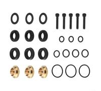 27 Piece Pressure Washer Replacement Pump Seal Kit Compatible With 190595gs 190711gs Models, Copper And Rubber Gasket Set For 1439 1450-2 1542 Series Repair