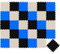 27 Pieces Baby Play Mat - 30x30 Puzzle Mats Soft Playmat Interlocking Foam Tiles