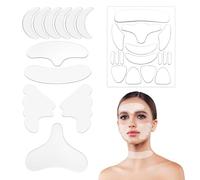 27 Pieces Of Silicone Anti-Wrinkle Patches, Anti-Wrinkle Patches, Skin Care Patches, Skin Care Products, Reusable, Suitable For Face, Eyes, Neck, Etc.