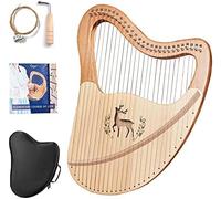 27 Strings Lyre Harp, Metal Strings Mahogany Instrument With EVA Bag, Tuning Wrench, Spare Strings, User's Manual, Gift For Beginners Music Lovers Adult,outstanding78