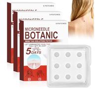 27 Tabletten Microdart Patch,Microneedles Botanical Skin Tag Removal Patches,Professional Natural Skin Tag Removal Patches,Gently Verruca Remover Skin Care Patch,Suitable for Facial Skin Care