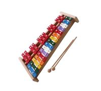 27 Tone Glockenspiel Aluminum Soundboard Xylophone Professional Percussion Instrument Professional Glockenspiel Set (Color : 1)
