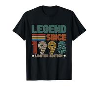 27 Years Old Legend Since 1998 27th Birthday Retro Cool T-Shirt