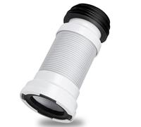 270-700 mm Toilet Waste Pipe Connector, Flexible Toilet Pan Connector Universal WC Waste Soil Pipe Flexible Pipes for All Standard Toilets