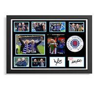(270) Ally McCoist & Walter Smith Rangers Legends Signed Framed Autograph Signature A4 (21 X 297 CM) Art Work Wall Art Display (REPRINT) #####