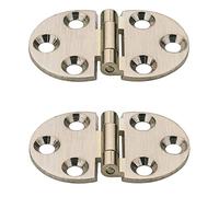 270° Flap Hinge Hafele Ø30mm Cup Caravan Motorhome Hinges Cupboard Cabinet Door (2, Brass)
