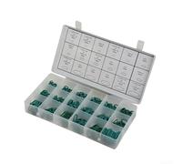 270 Pcs 18 Sizes Car Air Conditioning Seal Kit, Green Hnbr O-rings Set For Auto A/c Repair With Storage Case