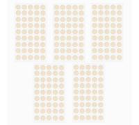 270 Pcs Screw Hole Stickers, Ivory White Stickers to Cover Screw Holes, 21mm Self-Adhesive Waterproof PVC Wood Grain Sticker, Screw Cover for Hide Cover Sticker for Cabinets, Wardrobes or Shelves