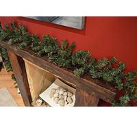 Canadian Pine Green Artificial Garland - 2.7m by Fizzco