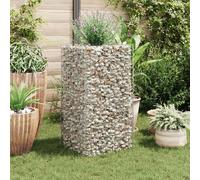 vidaXL Gabion Raised Bed Steel 360x90x50cm Outdoor Garden Stone Pot Wire Mesh