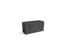270l Garden Storage Box Grey Handy All Purpose Durable Outdoor Box