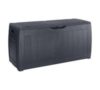 270L Outdoor Storage Box Chest Garden Deck Patio Weatherproof Lockable Handles